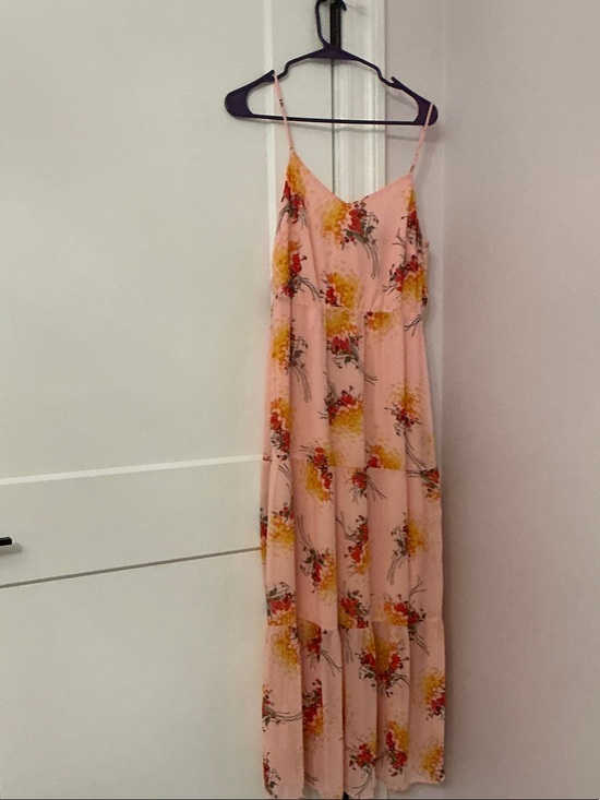 J. Crew Dresses & Skirts - J. Crew Pink Floral Maxi Dress